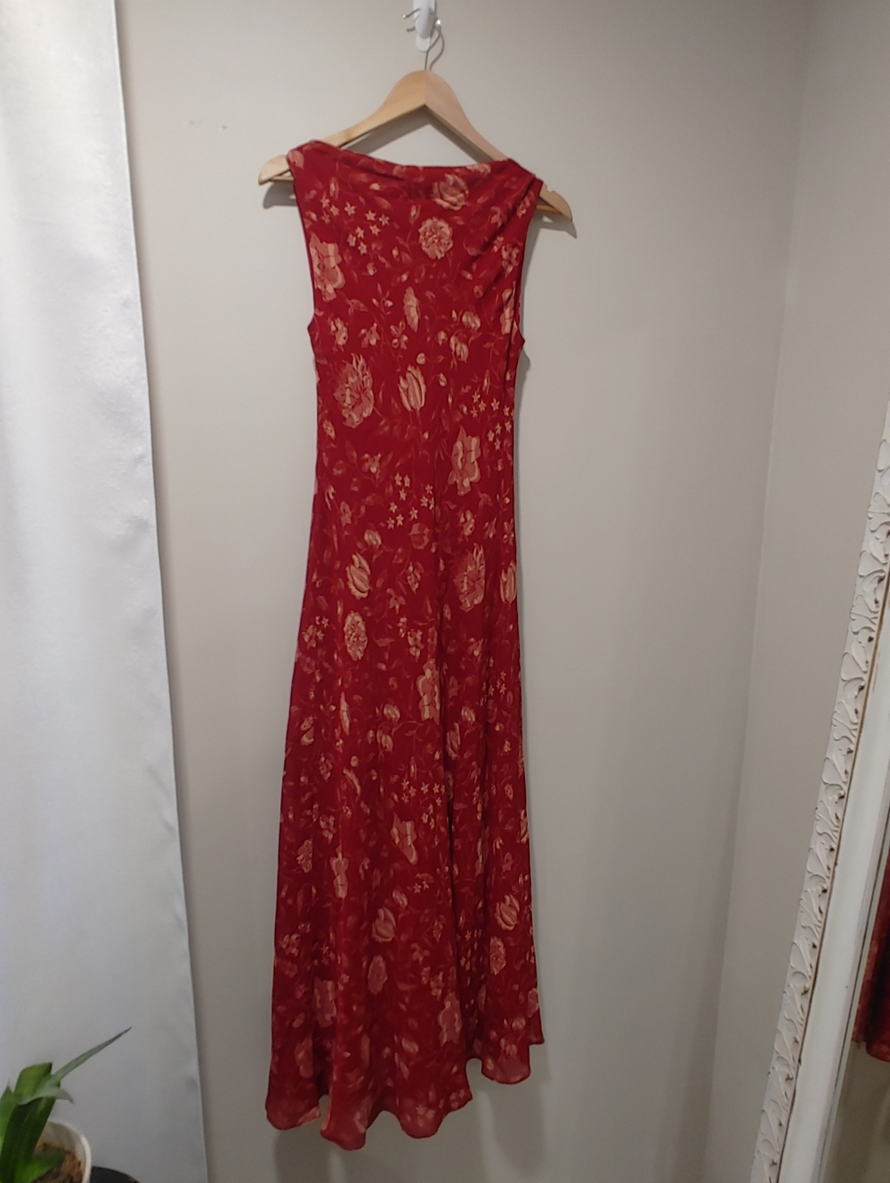Reformation Prescott Dress in Red Floral Sleeveless Maxi Size Medium - Picture 8 of 11